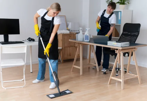 Nettoyage de bureau professionnel à Grues